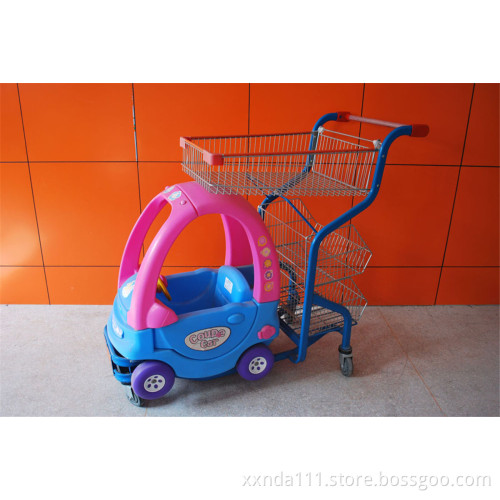 Child Supermarket Cart Kids Trolley